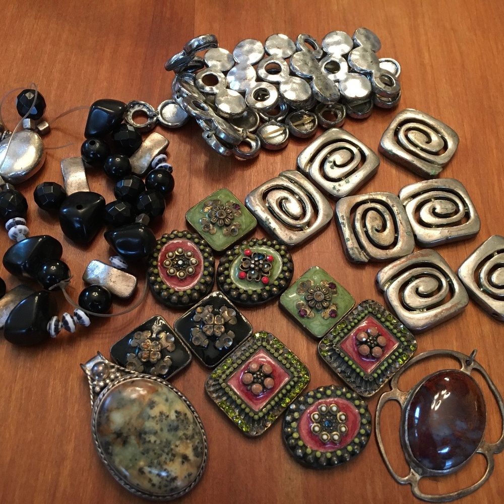 Jewelry Parts for Upcyling Repurposing